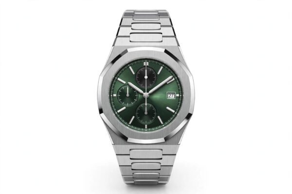 ED586-studio Casio Edifice Green Dial Chronograph ED586 – Men's