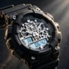 G1705-angle Casio G-Shock GA-V01A-8ADR Analog-Digital Watch