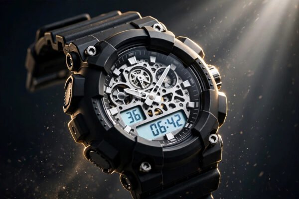 G1705-angle Casio G-Shock GA-V01A-8ADR Analog-Digital Watch