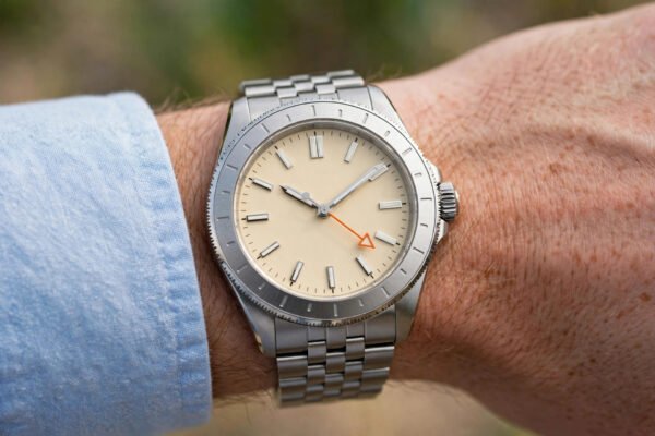 Seiko 5 Sports GMT Desert Sand Automatic Watch