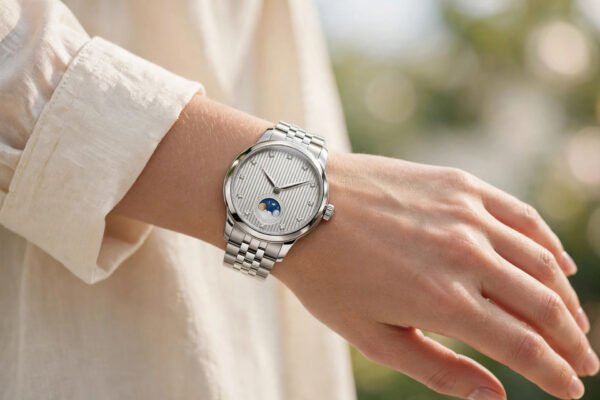 T1522231103600-model Tissot Desir Moonphase Women's Watch – Silver Dial