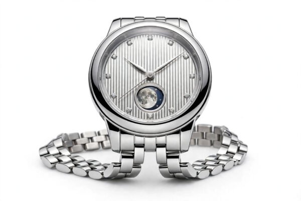 T1522231103600-studio Tissot Desir Moonphase Women's Watch – Silver Dial